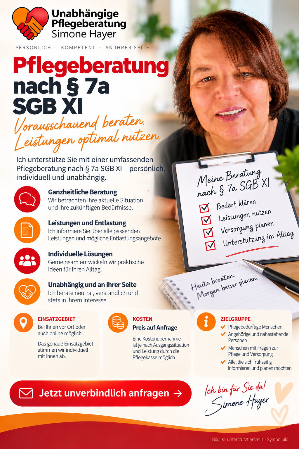 Pflegeberatung nach § 7a SGB XI – Individuelle Versorgung planen